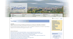 Desktop Screenshot of freigericht.de